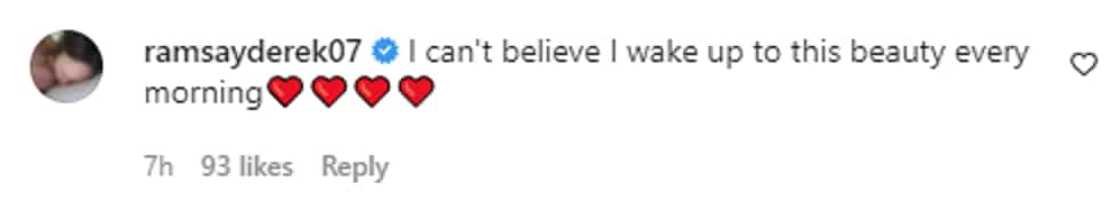 Derek Ramsay gushes over Ellen Adarna's stunning photos Derek Ramsay gushes over Ellen Adarna's stunning photos