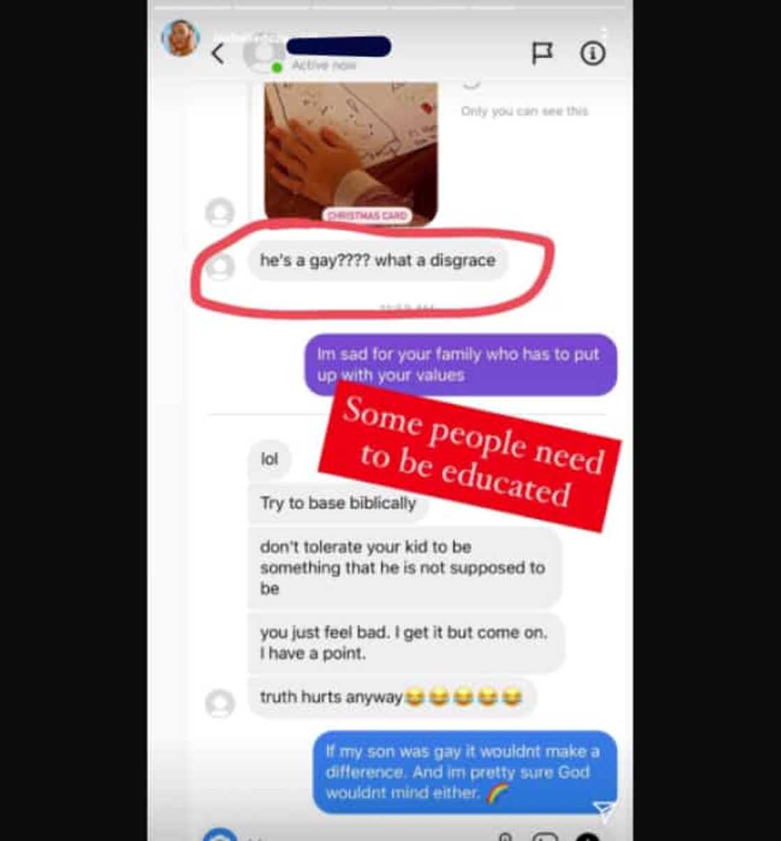 Isabelle Daza chastises basher who called her son gay and a disgrace Isabelle Daza chastises basher who called her son gay and a disgrace
