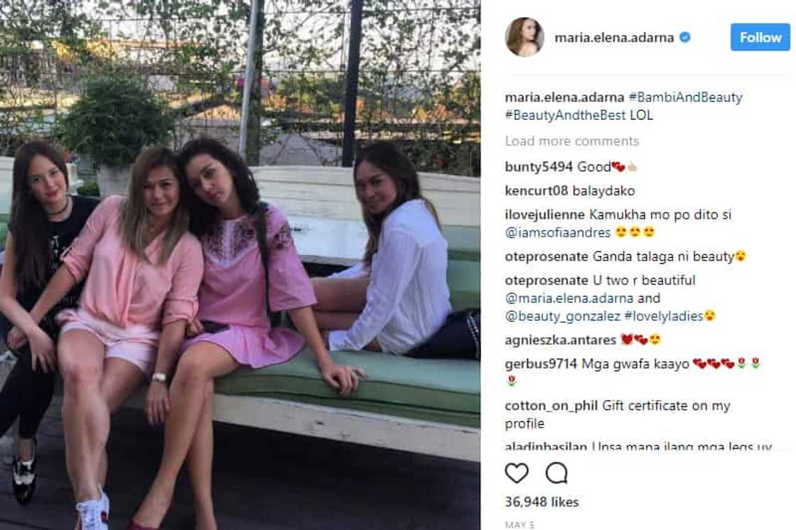 Beauty Gonzalez and Ellen Adarna prove that their friendship is forever