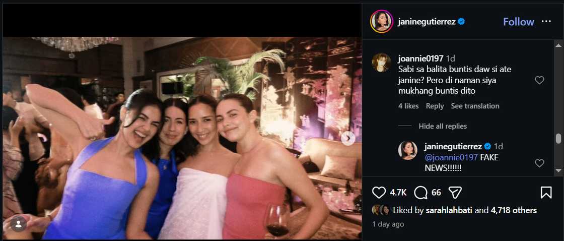 Janine Gutierrez, mas piniling protektahan ang kanyang imahe laban sa aniya’y mga "Fake News" Janine Gutierrez, mas piniling protektahan ang kanyang imahe laban sa aniya’y mga "Fake News"