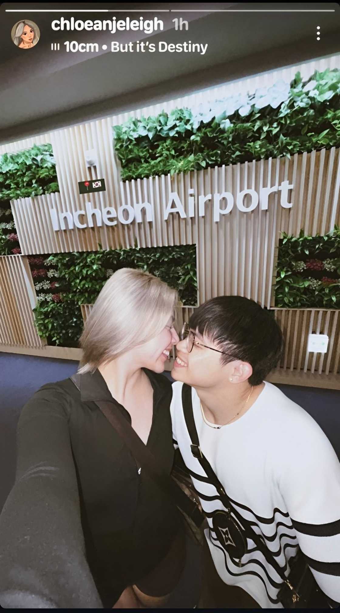 Chloe San Jose, nag-share ng sweet pic nila ni Carlos Yulo sa Incheon Airport