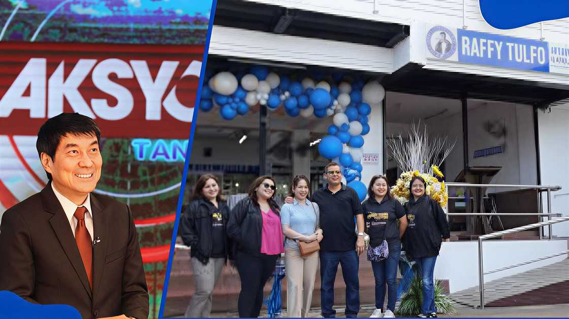 Senator Raffy Tulfo and a section of Raffy Tulfo in Action Senator Raffy Tulfo and a section of Raffy Tulfo in Action