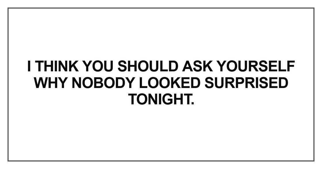 I think you should ask yourself why