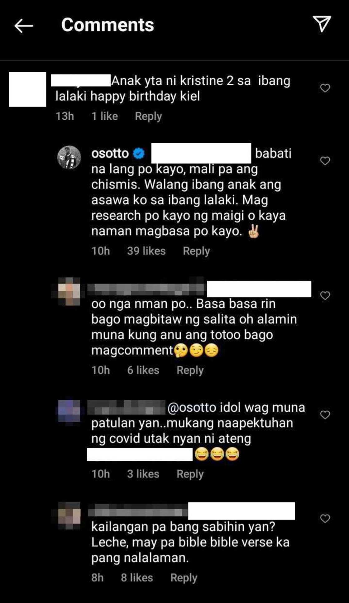 Oyo Boy Sotto, pinagsabihan ang netizen dahil sa komento nito sa anak niyang si Kiel Oyo Boy Sotto, pinagsabihan ang netizen dahil sa komento nito sa anak niyang si Kiel