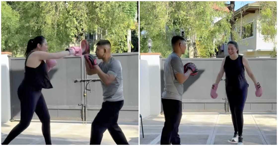 Ruffa Gutierrez, may pasilip sa kanyang boxing workout: "No judging" Ruffa Gutierrez, may pasilip sa kanyang boxing workout: "No judging"