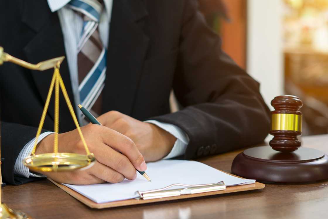 A barrister A barrister