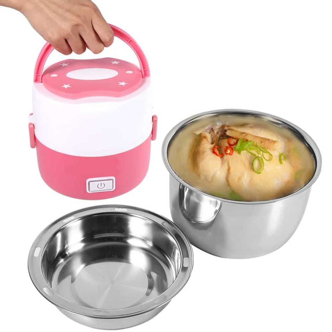 Electric heating lunch boxes perfect for reheating ‘baon’ at work