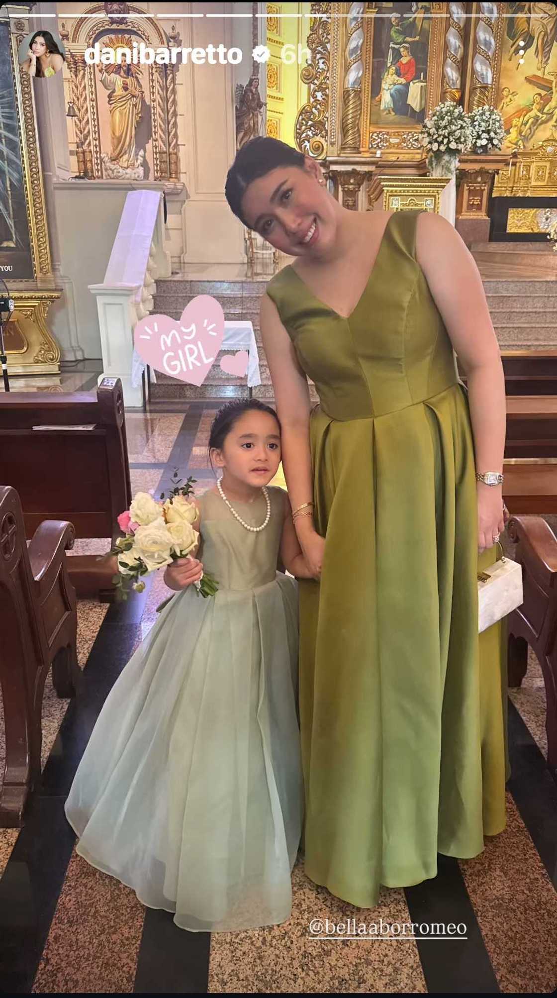 Dani Barretto, ibinida ang look ni Millie bilang flower girl sa kasal nina Claudia at Basti Lorenzo Dani Barretto, ibinida ang look ni Millie bilang flower girl sa kasal nina Claudia at Basti Lorenzo