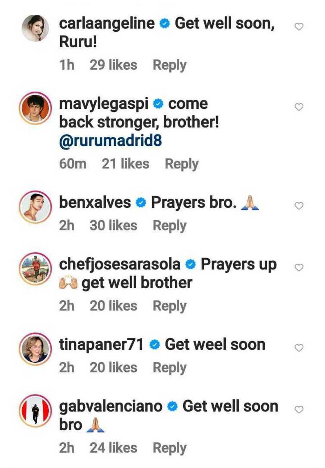 Celebrities send get-well wishes to Ruru Madrid who suffers foot injury Celebrities send get-well wishes to Ruru Madrid who suffers foot injury