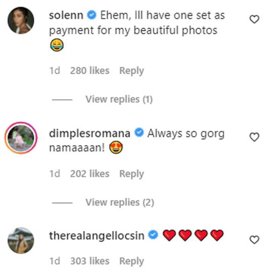 Bea Alonzo, other celebs react to Anne Curtis' lovely photos: "ganda ganda naman" Bea Alonzo, other celebs react to Anne Curtis' lovely photos: "ganda ganda naman"