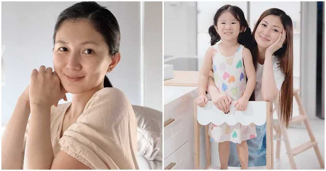 Sheena Halili thanks her daughter Martina for being good despite being sick Sheena Halili thanks her daughter Martina for being good despite being sick