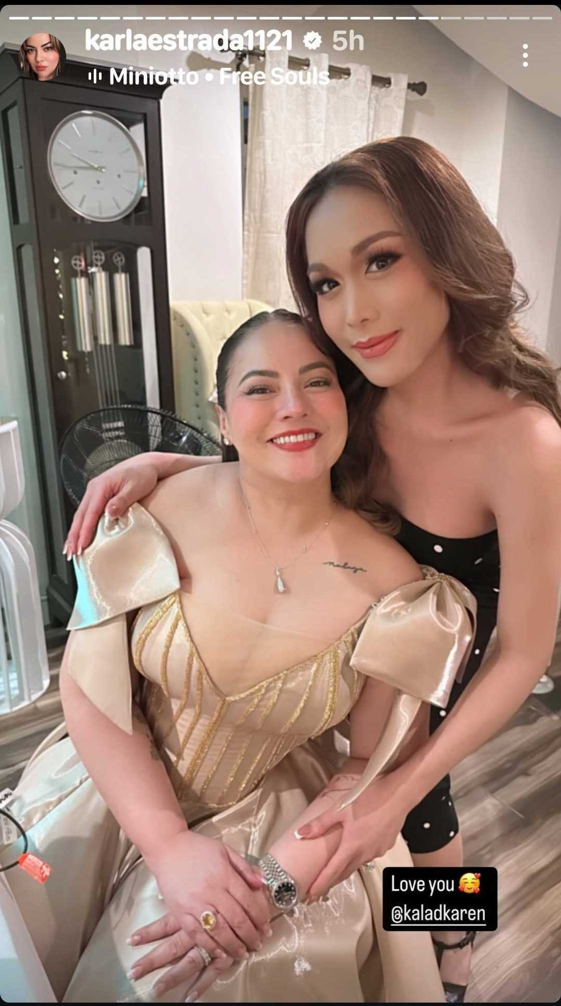 KaladKaren, may sweet birthday greeting para kay Karla Estrada KaladKaren, may sweet birthday greeting para kay Karla Estrada