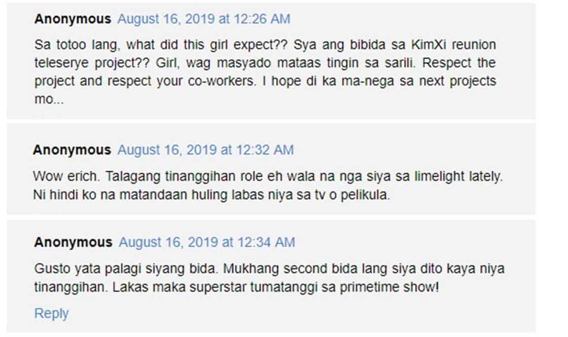 Erich Gonzales gets bashed due to her reason for withdrawing from ‘Love Thy Woman’ Erich Gonzales gets bashed due to her reason for withdrawing from ‘Love Thy Woman’