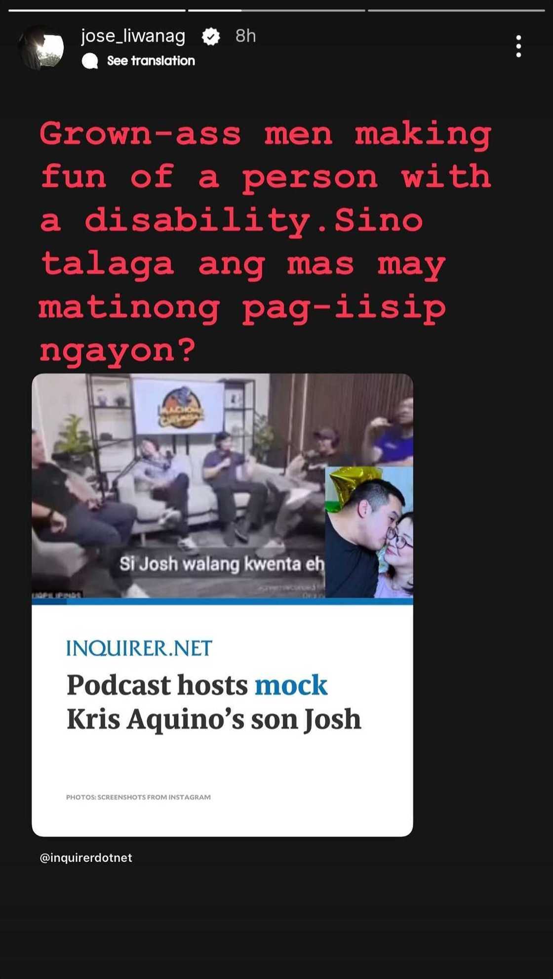 Carlo Aquino, may matapang na komento sa kontrobersiya ng 'Machong Chismisan' hosts Carlo Aquino, may matapang na komento sa kontrobersiya ng 'Machong Chismisan' hosts
