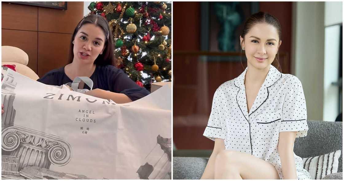 Nadine Samonte, in-unbox ang bonggang regalo sa kanya ni Marian Rivera