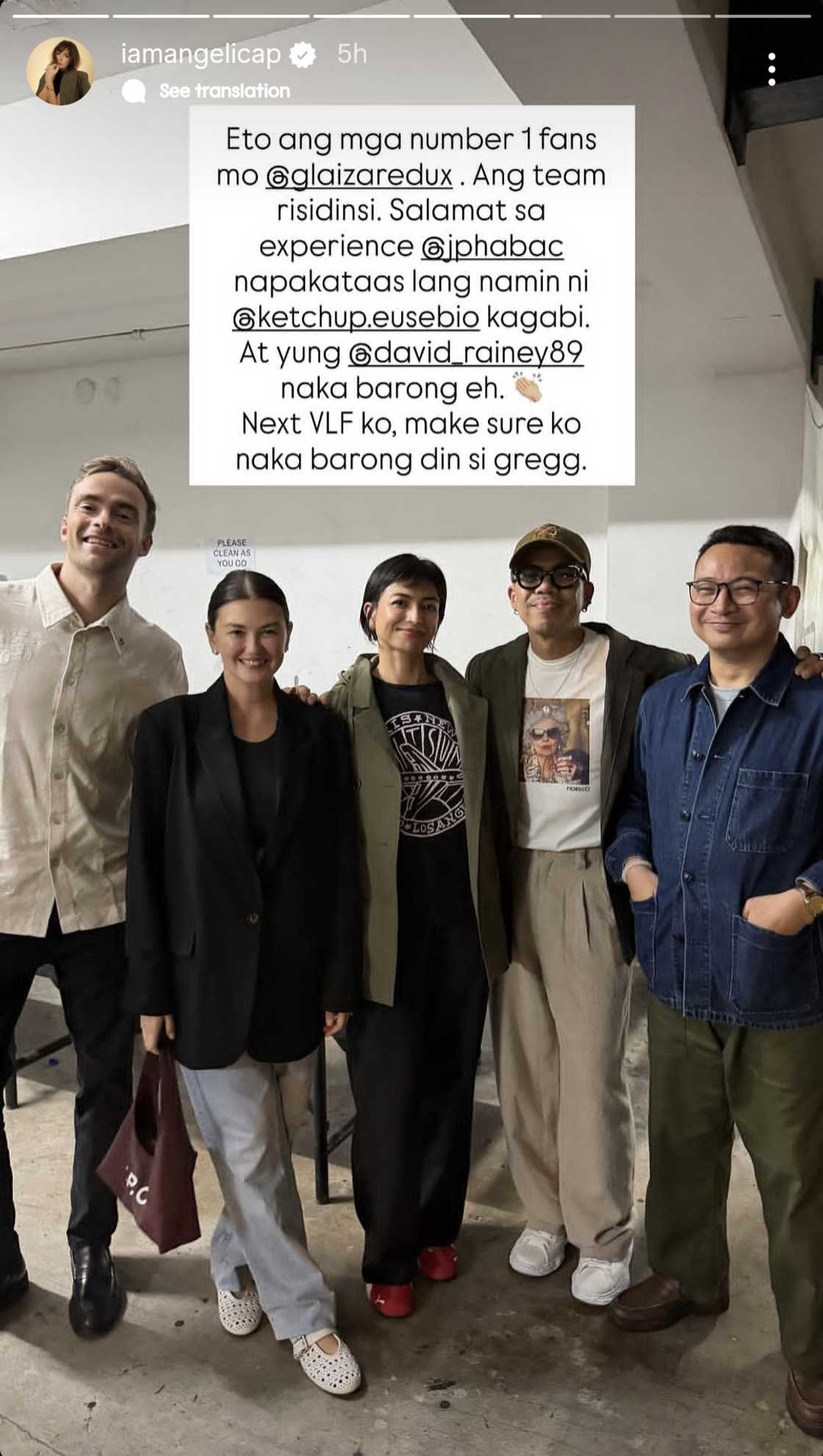 "Para mo kong tunay na ina kagabi": Angelica Panganiban, proud kay Glaiza de Castro