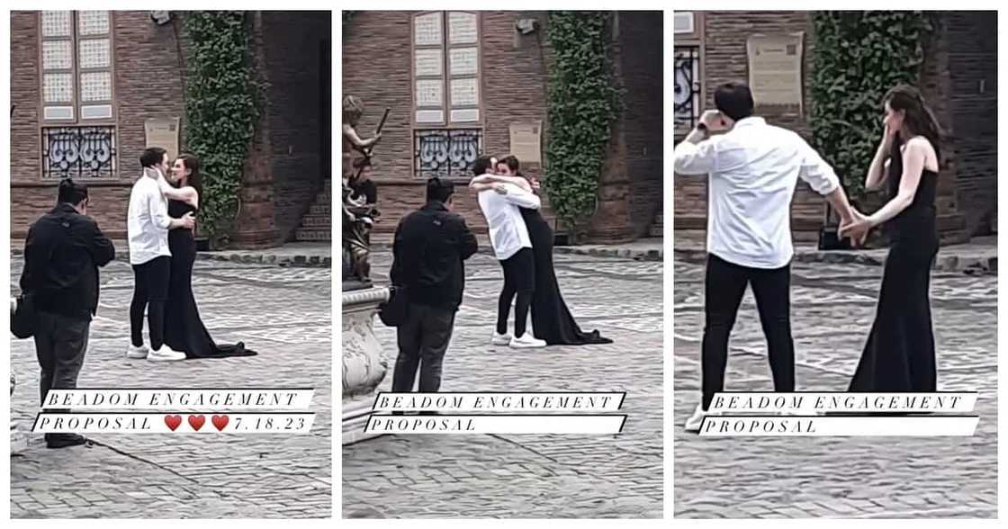 Candid video of Dominic Roque's proposal to Bea Alonzo goes viral online Candid video of Dominic Roque's proposal to Bea Alonzo goes viral online