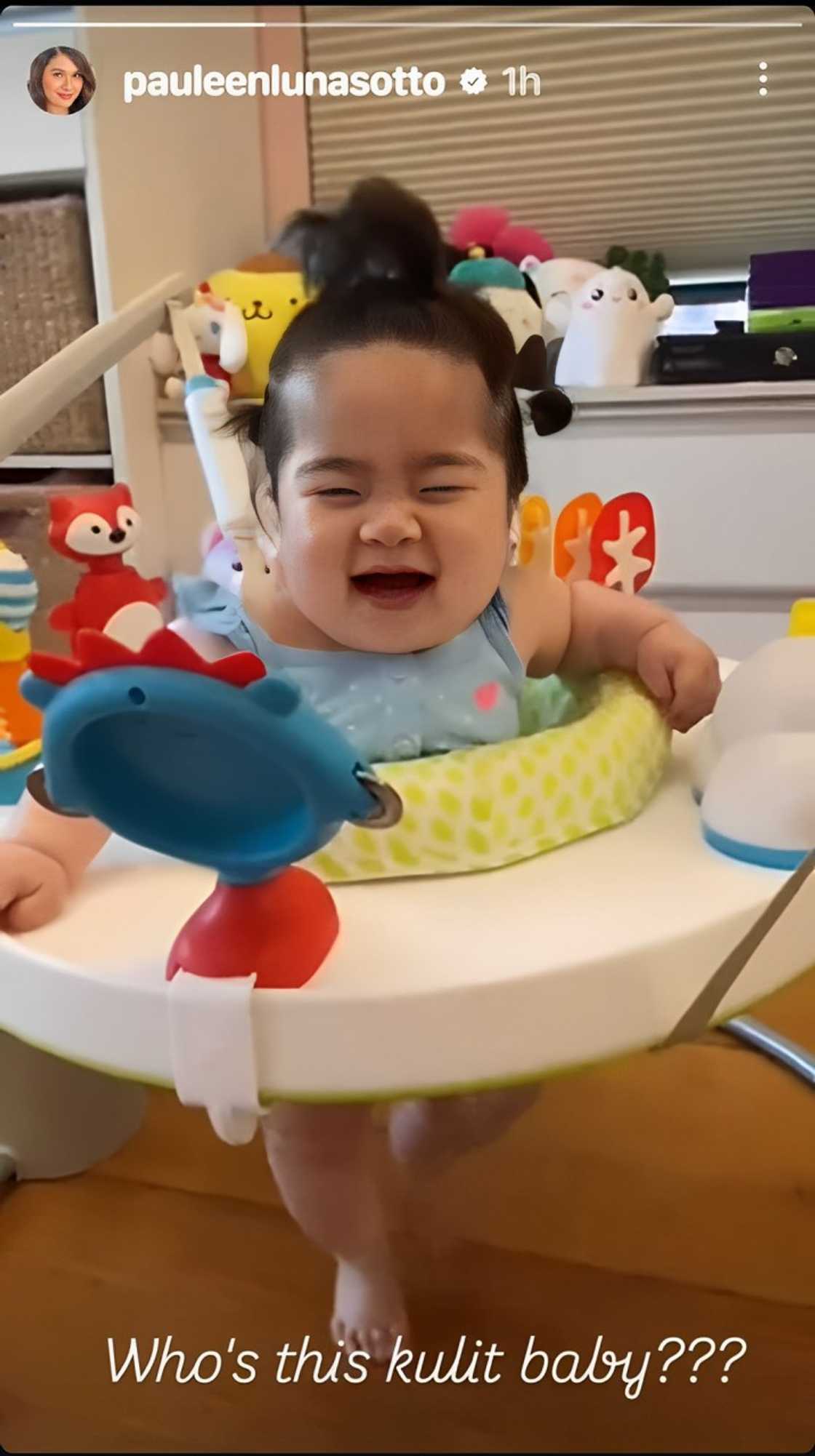 Pauleen Luna, ibinida ang nakakatuwang video ng "kulit baby" niyang si Mochi Pauleen Luna, ibinida ang nakakatuwang video ng "kulit baby" niyang si Mochi