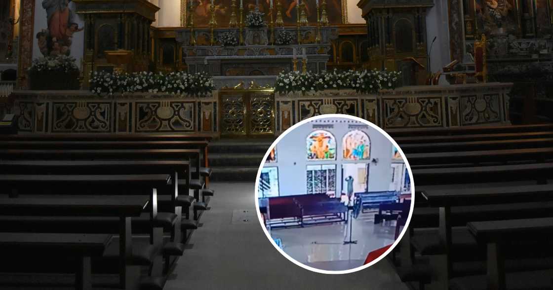 Lalaki, nagnakaw sa simbahan sa Cebu; nag-antanda pa bago umalis Lalaki, nagnakaw sa simbahan sa Cebu; nag-antanda pa bago umalis