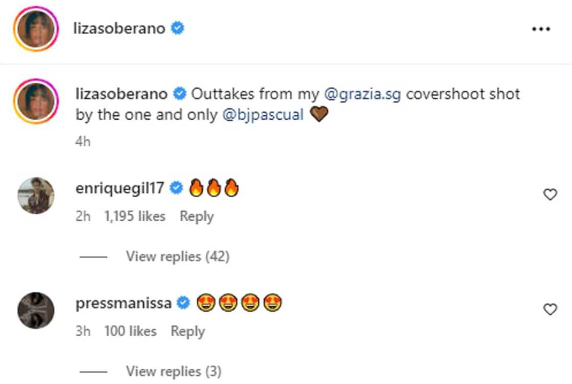 Liza Soberano/@lizasoberano Liza Soberano/@lizasoberano