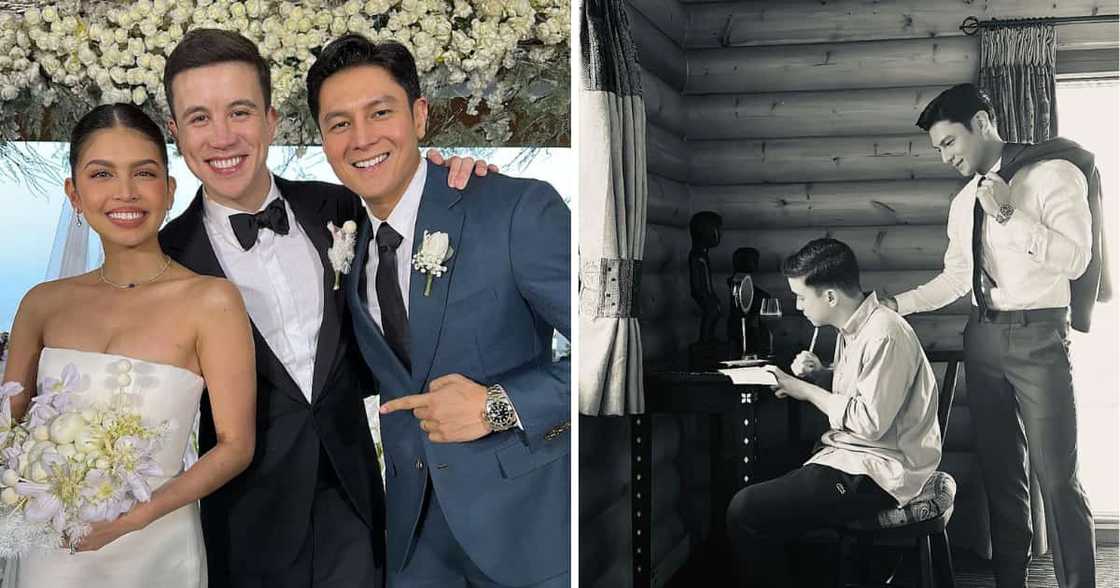 Joseph Marco at Arjo Atayde, nagpalitan ng madamdaming mensahe matapos ang Arjo-Maine wedding