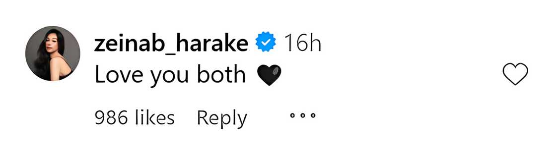 Zeinab Harake, nag-react sa nakakaantig na birthday post ni Ray Parks para kay Bia Zeinab Harake, nag-react sa nakakaantig na birthday post ni Ray Parks para kay Bia