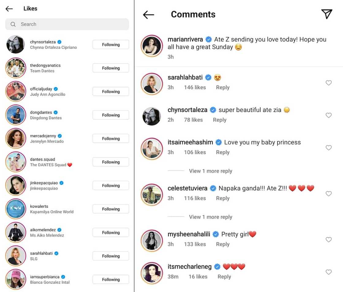 Celebrities gush over Zia Dantes' viral "sending you love" photos on social media