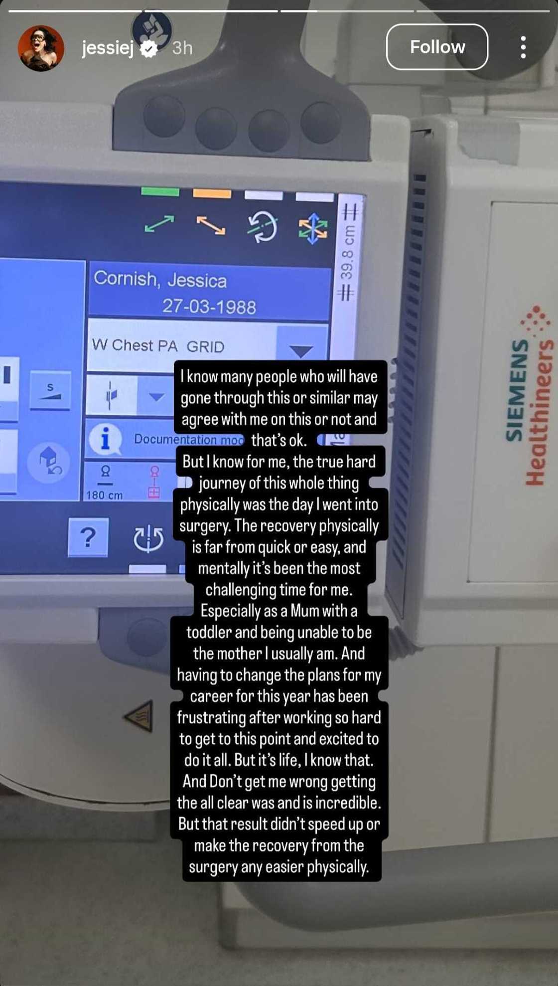 Singer na si Jessie J, muling naospital dahil sa infection at fluid sa kanyang lungs Singer na si Jessie J, muling naospital dahil sa infection at fluid sa kanyang lungs