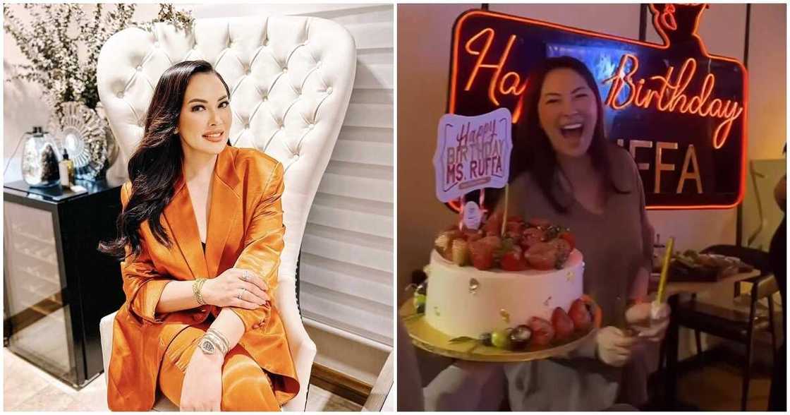 Ruffa Gutierrez, ipinasilip ilang videos na kuha sa kanyang birthday salubong