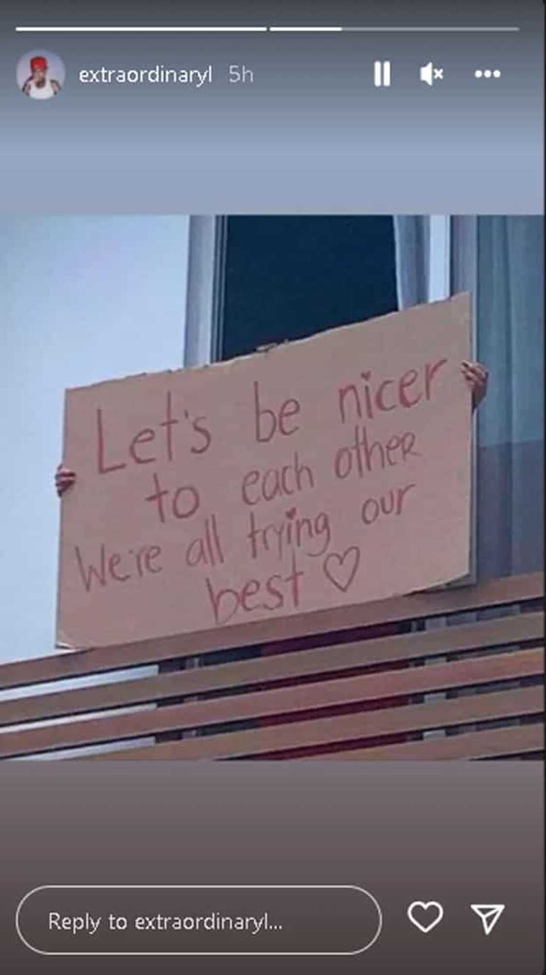 Skusta Clee, nag-post ng magandang mensahe sa IG: "Let's be nicer to each other" Skusta Clee, nag-post ng magandang mensahe sa IG: "Let's be nicer to each other"