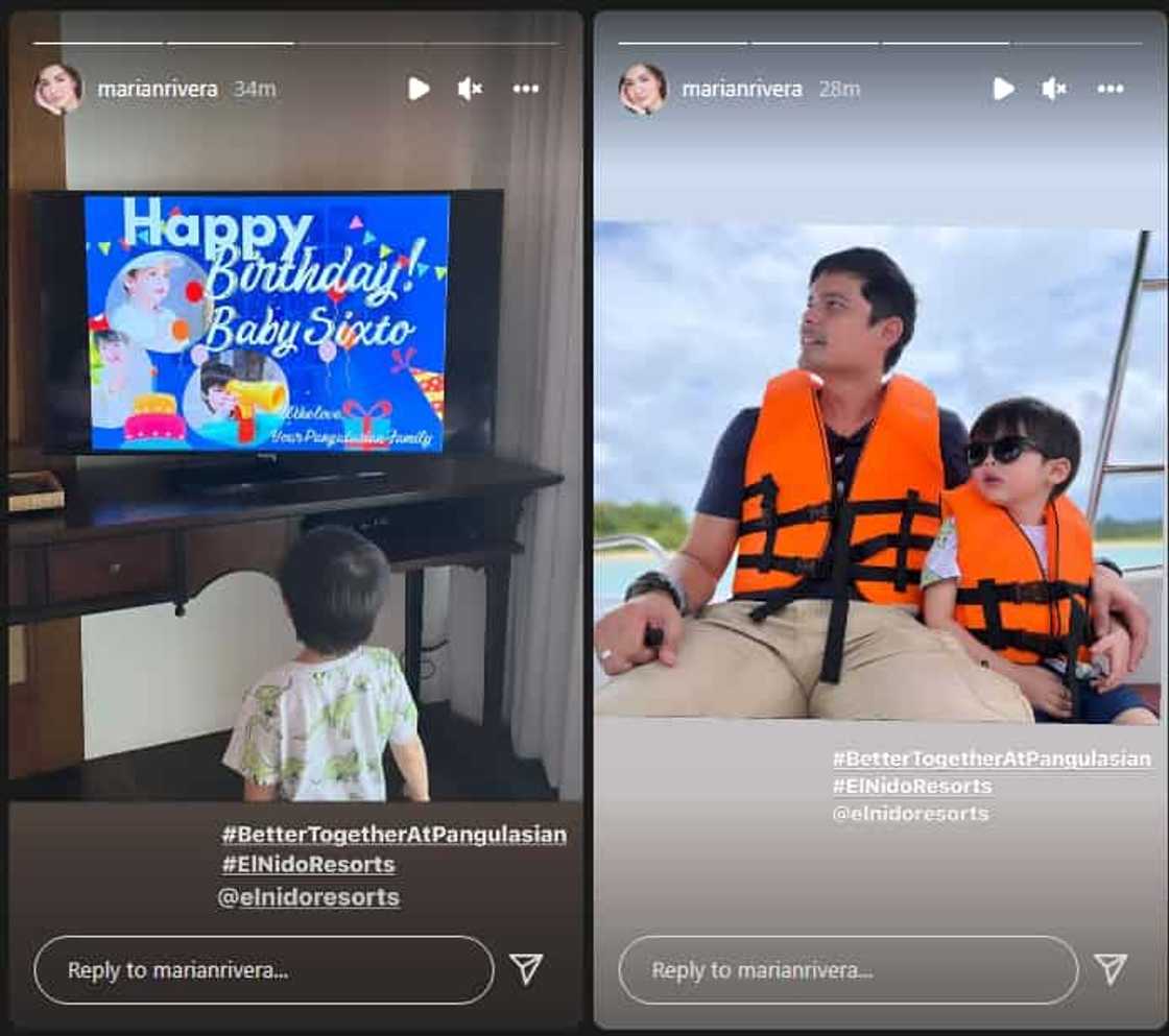 Marian Rivera, Dingdong Dantes share glimpses of Ziggy’s birthday celebration in El Nido Marian Rivera, Dingdong Dantes share glimpses of Ziggy’s birthday celebration in El Nido