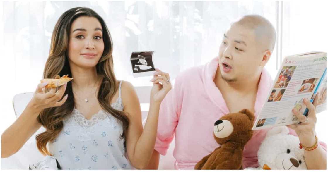 Kris Bernal posts more photos of her, Perry Choi flaunting sonograms of their baby; Perry hilariously reacts