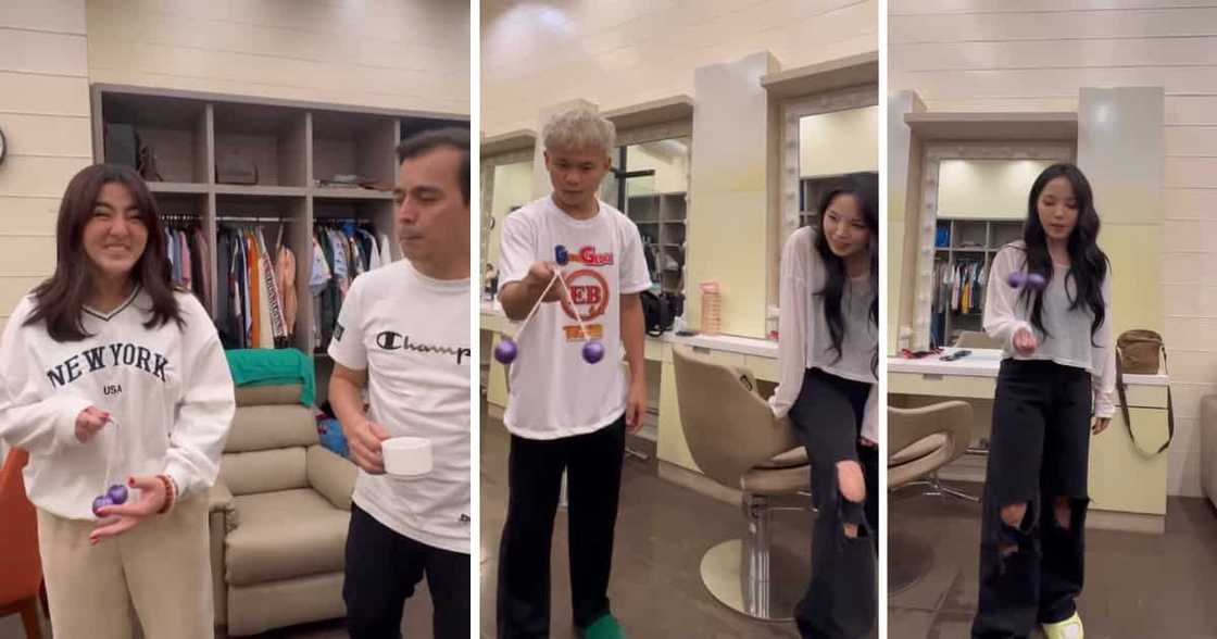 Video ng ‘Eat Bulaga’ hosts na naglalaro ng lato-lato, kinaaliwan Video ng ‘Eat Bulaga’ hosts na naglalaro ng lato-lato, kinaaliwan