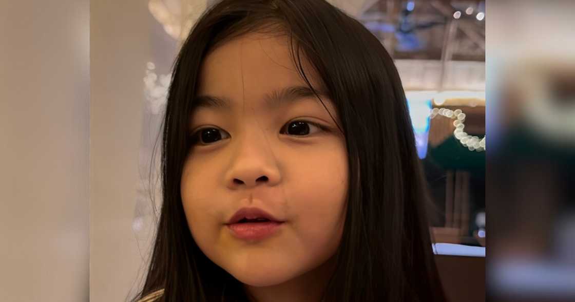 “Learning Tagalog” video ng anak nina Carlo Aquino at Trina Candaza na si Mithi, kinagiliwan