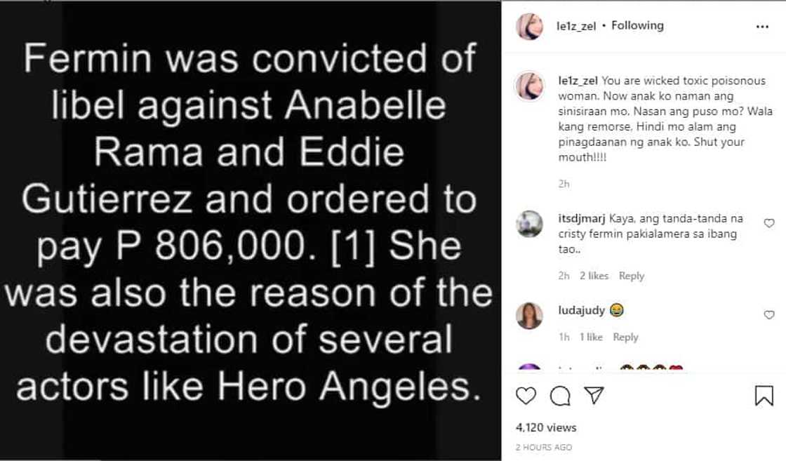 Ina ni Kylie Padilla, may mga bagong banat laban kay Cristy Fermin Ina ni Kylie Padilla, may mga bagong banat laban kay Cristy Fermin