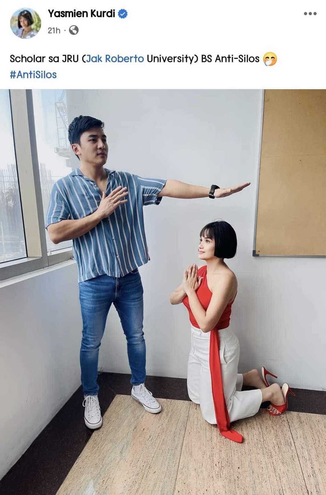 Post ni Yasmien Kurdi tungkol sa 'Jak Roberto University', kinagiliwan Post ni Yasmien Kurdi tungkol sa 'Jak Roberto University', kinagiliwan