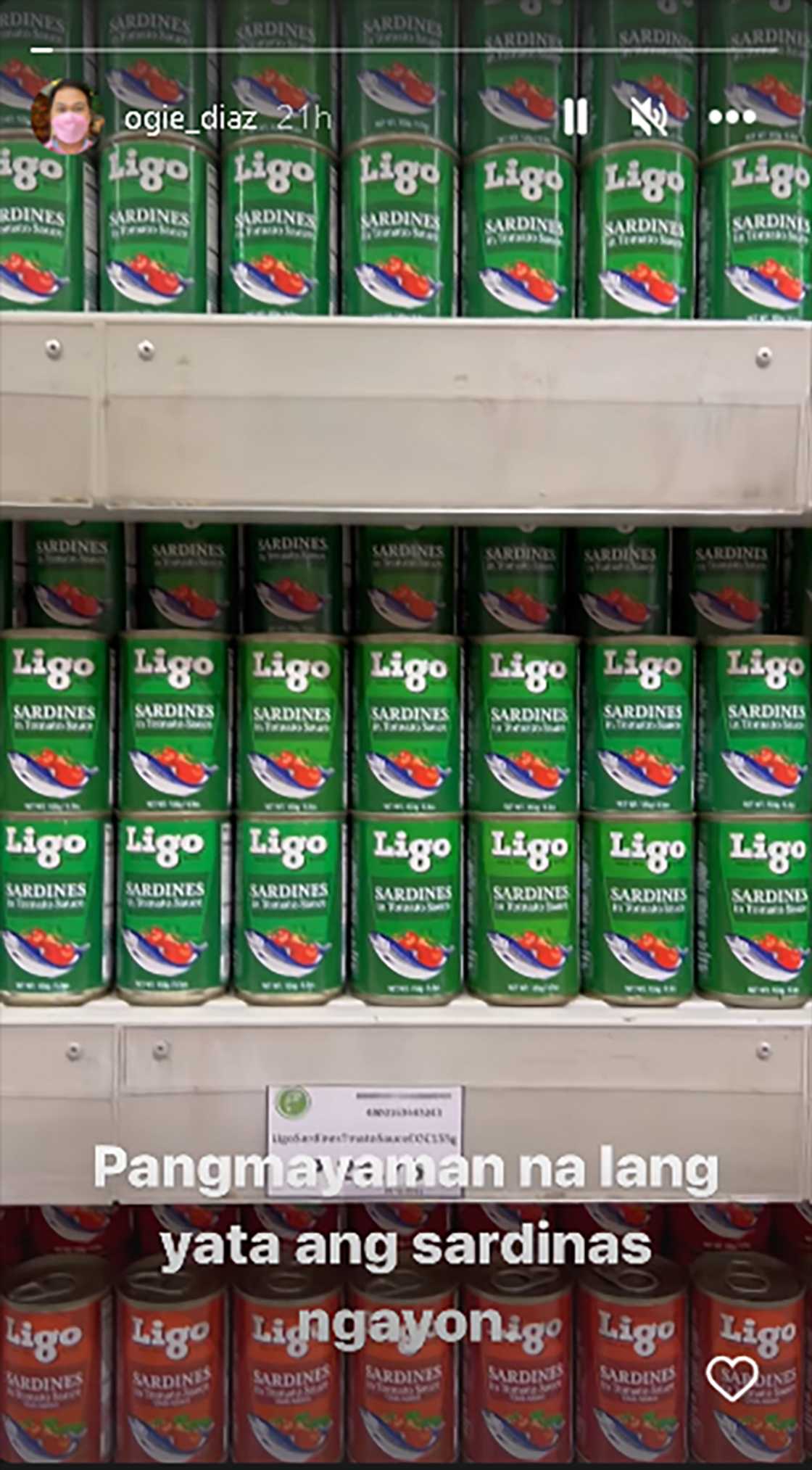 Ogie Diaz, ipinahiwatig na nag-level up na ang sardinas: “Pangmayaman na lang yata ang sardinas ngayon” Ogie Diaz, ipinahiwatig na nag-level up na ang sardinas: “Pangmayaman na lang yata ang sardinas ngayon”