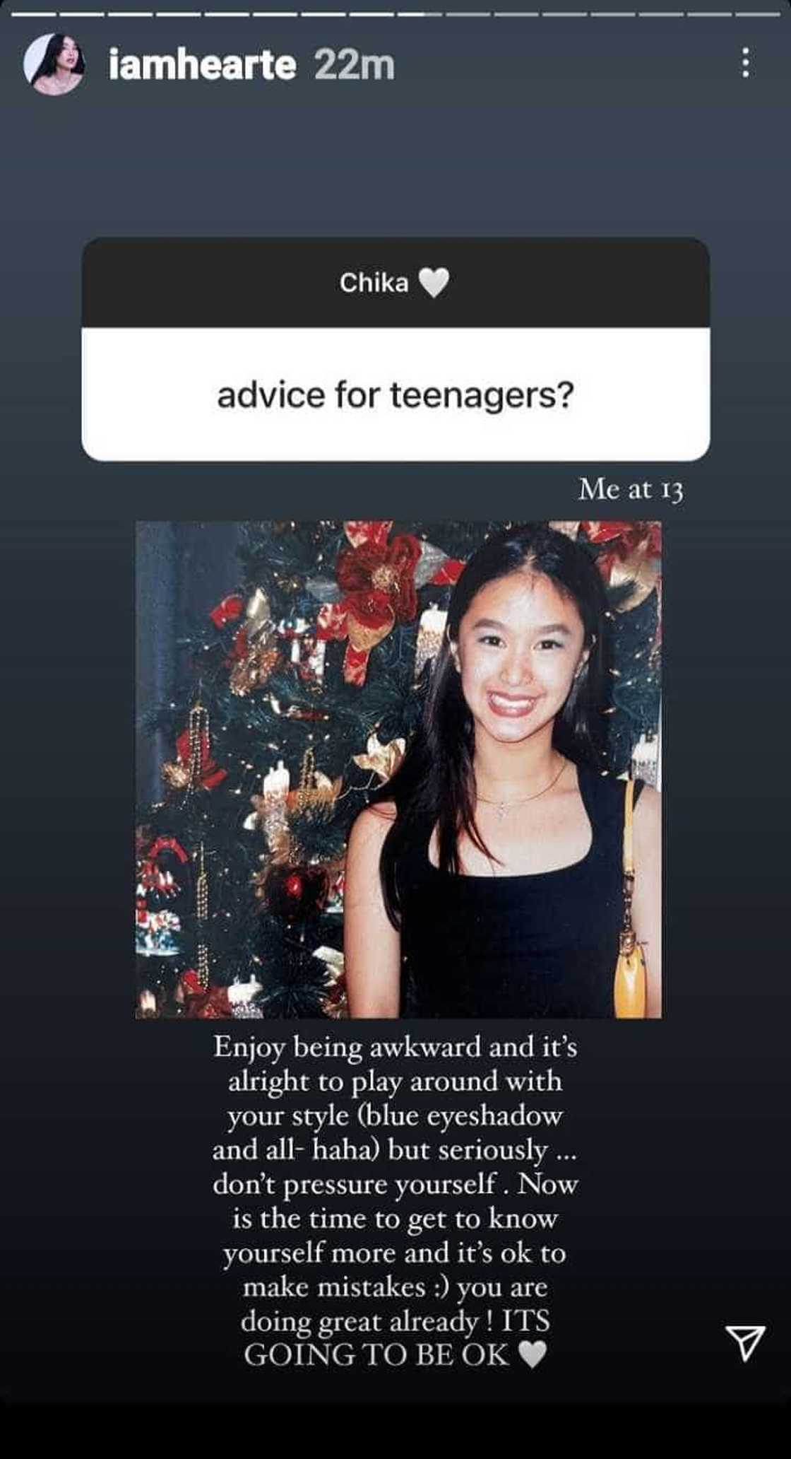 Heart Evangelista shares advice for teenagers: “Enjoy being awkward” Heart Evangelista shares advice for teenagers: “Enjoy being awkward”