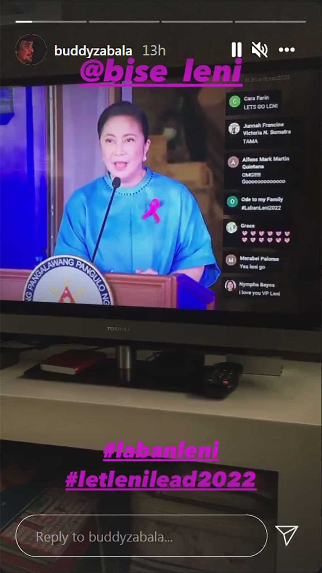 Dating Eheads bassist na si Buddy Zabala, nagpakita ng suporta kay Leni; mas pinaigting ang usaping reunion Dating Eheads bassist na si Buddy Zabala, nagpakita ng suporta kay Leni; mas pinaigting ang usaping reunion