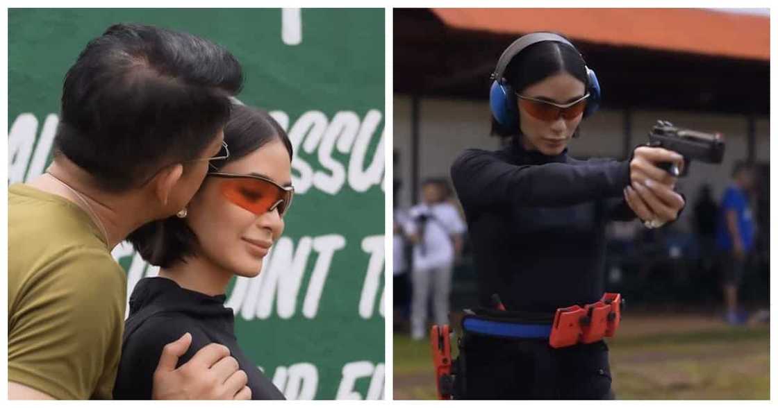 Heart Evangelista, video niya sa firing range, nag-viral; ginamit ang kantang 'Bad Blood'