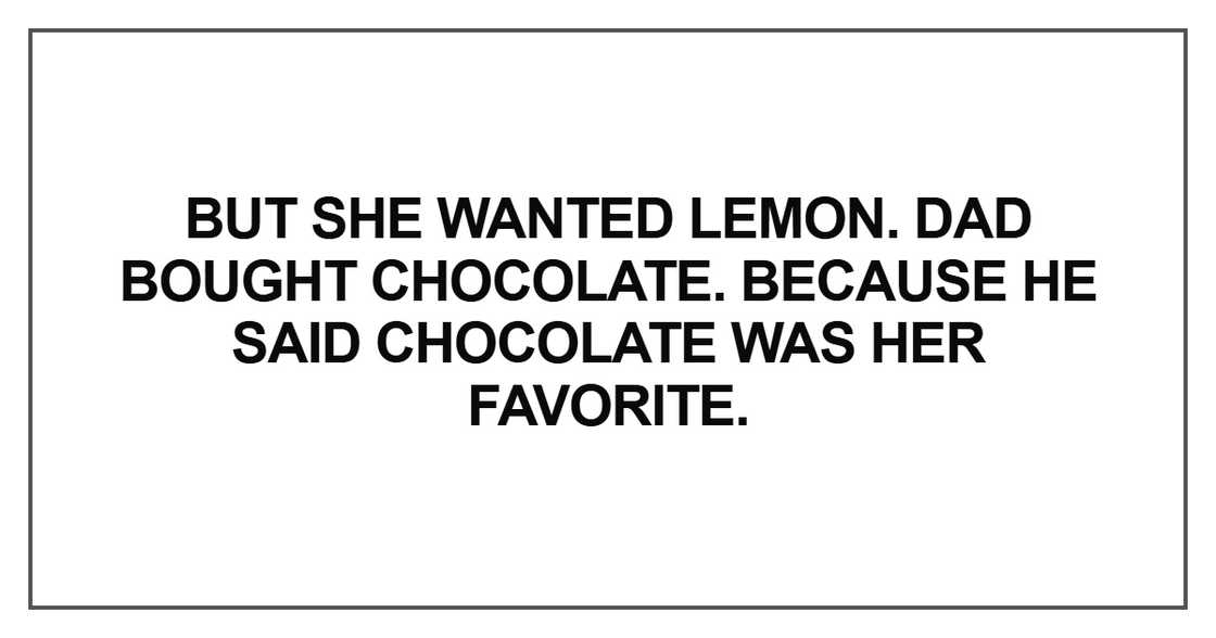But she wanted lemon But she wanted lemon