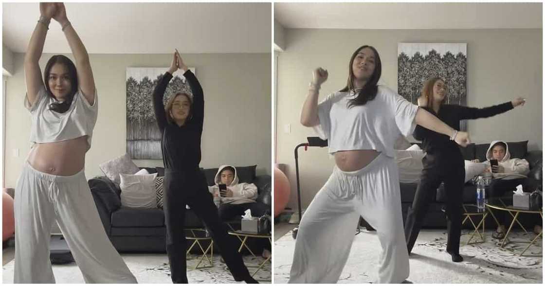 Dance video ni Maja Salvador habang siya ay buntis, kinagiliwan online Dance video ni Maja Salvador habang siya ay buntis, kinagiliwan online