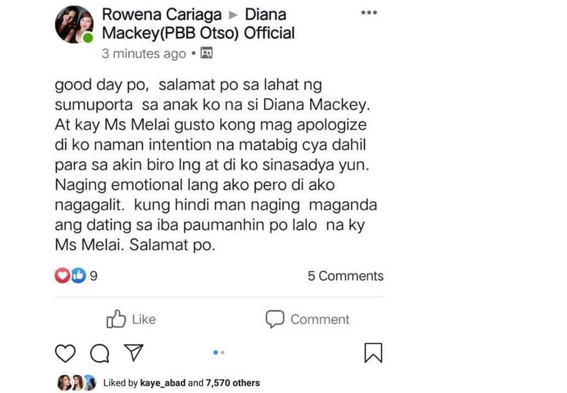 Diana Mackey’s mom finally breaks her silence on controversial interview with Melai Diana Mackey’s mom finally breaks her silence on controversial interview with Melai