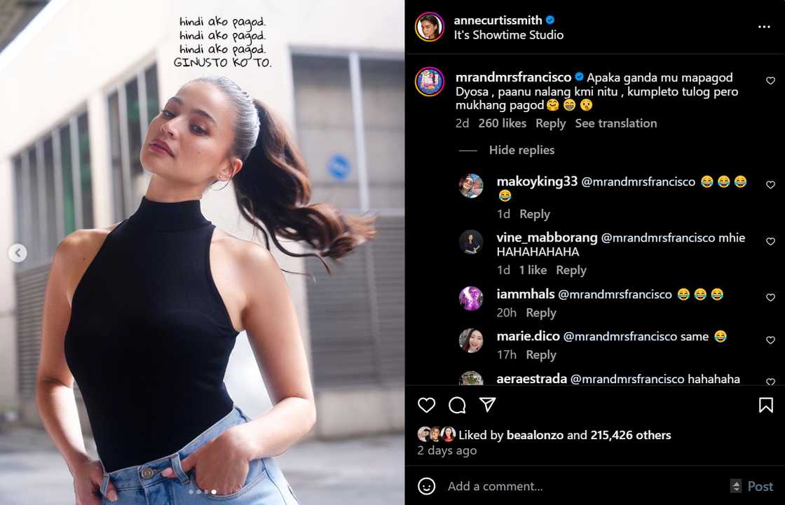 Melai Francisco, nawindang sa “pagod” look ni Anne Curtis: “Paanu nalang kmi nitu”