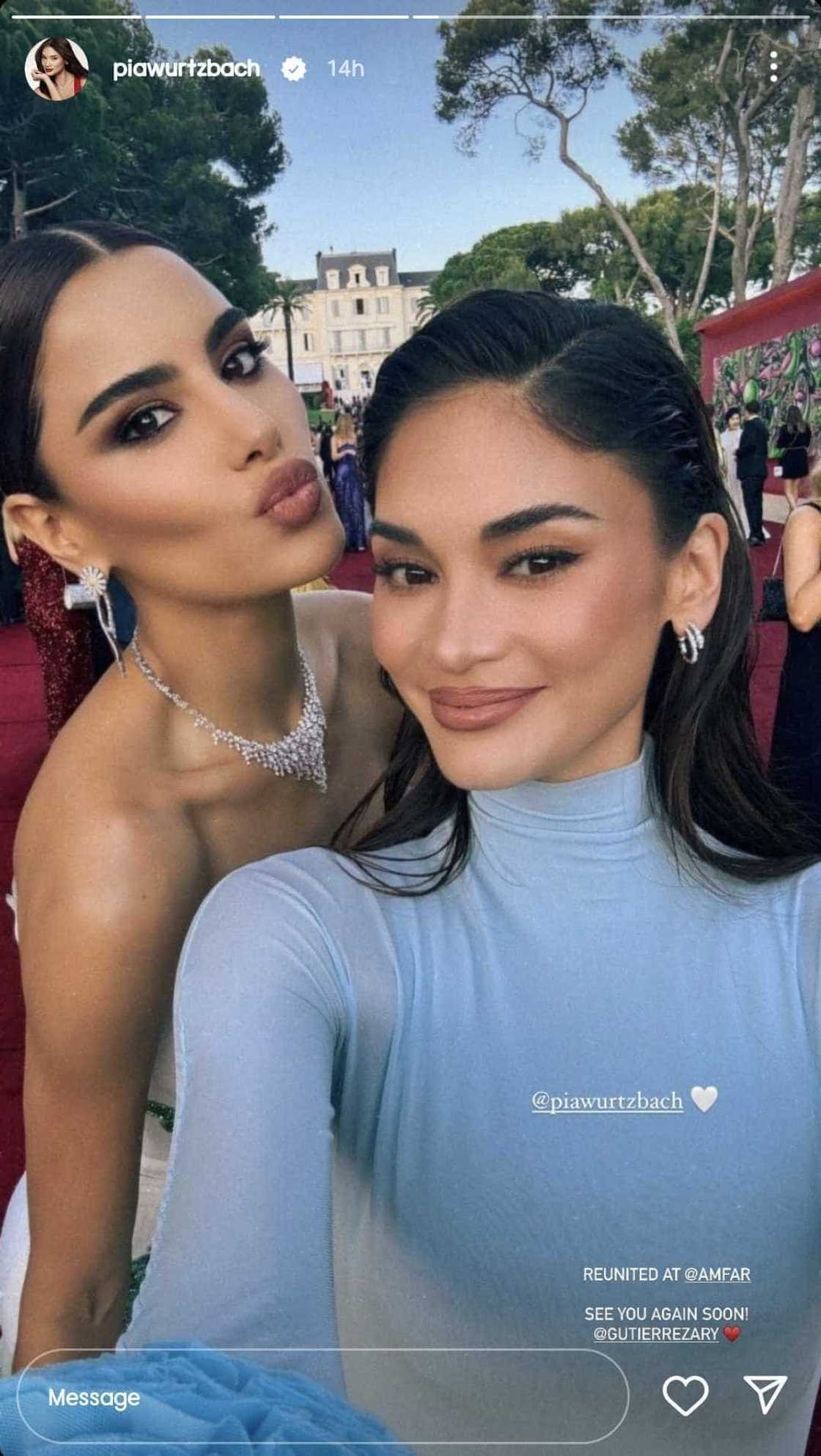 Pia Wurtzbach, muling nakasama si Ariadna Gutierrez sa isang event Pia Wurtzbach, muling nakasama si Ariadna Gutierrez sa isang event