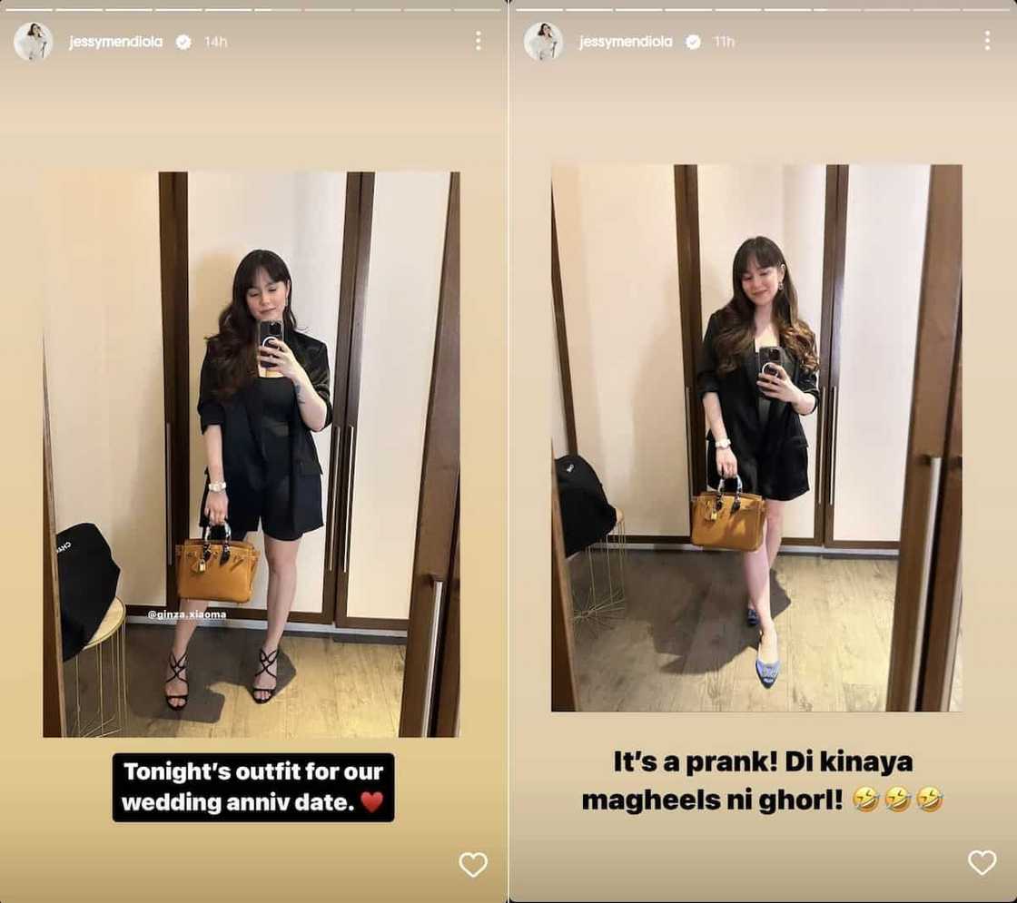 Jessy Mendiola sa OOTD niya sa date nila ni Luis Manzano: "Di na rin kinaya ni ghorl"