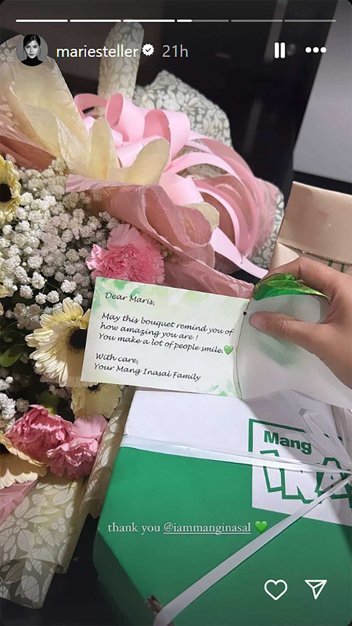 Maris Racal, ibinahagi ilang sweet notes na natanggap sa mga ini-endorsong brands Maris Racal, ibinahagi ilang sweet notes na natanggap sa mga ini-endorsong brands