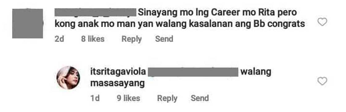 Rita 'Badjao Girl' Gaviola, bumwelta sa negative comments matapos ianunsyong isa na siyang ina