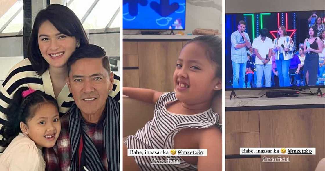 Pauleen Luna, nag-share ng video ni Tali na tila inaasar si Vic Sotto: “Babe, inaasar ka” Pauleen Luna, nag-share ng video ni Tali na tila inaasar si Vic Sotto: “Babe, inaasar ka”