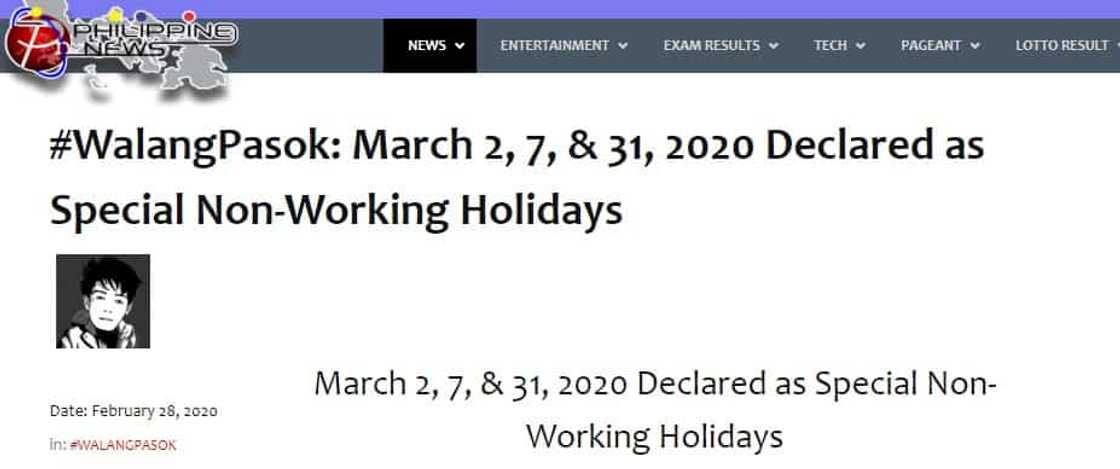 Fact check: No, March 2, 7 & 31 are not declared as national holidays Fact check: No, March 2, 7 & 31 are not declared as national holidays